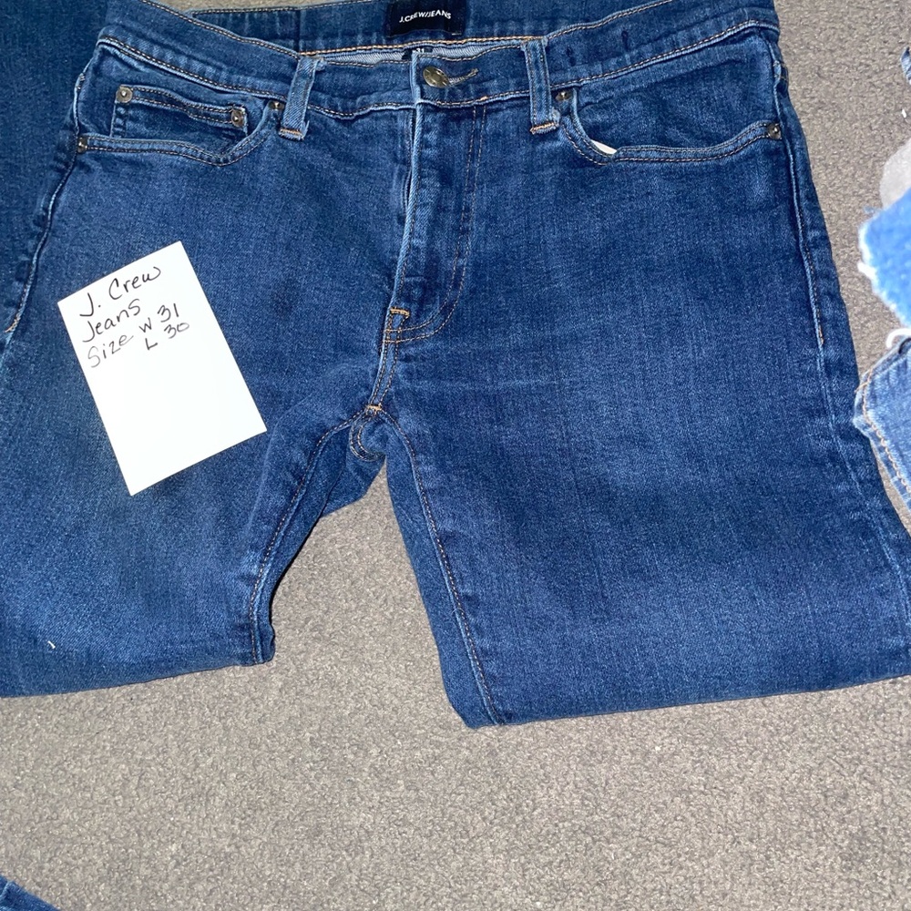 J. Crew Women's Straight Jeans in Blue
